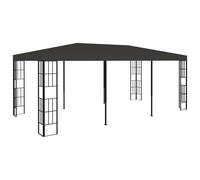 Belvédère 6x3 m Taupe Tonnelle Pavillon Chapiteau d'Extérieur Jardin vidaXL