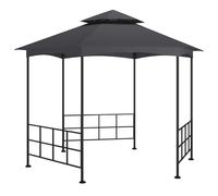 Belvédère avec Parois 3,1x2,7 m Anthracite Tonnelle Pavillon Chapiteau vidaXL