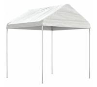 vidaXL Belvédère avec toit blanc 2,28x2,23x2,69 m polyéthylène 362635
