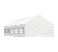Belvédère avec Toit Pavillon Tente de Réception Jardin Polyéthylène vidaXL