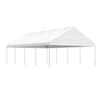 Belvédère avec Toit Pavillon Tente de Réception Jardin Polyéthylène vidaXL