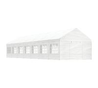 Belvédère avec Toit Pavillon Tente de Réception Jardin Polyéthylène vidaXL
