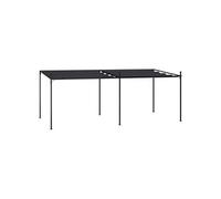 Belvédère avec Toit Rétractable 600x300x233 cm Anthracite Pavillon vidaXL