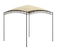 Vidaxl Belvédère 3x3x2,65 M Crème 180 G/M²