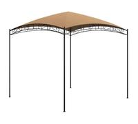 Belvédère 3x3x2,65 m Crème 180 g/ m² Tonnelle de Jardin Chapiteau vidaXL