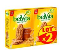 Belvita Biscuits aux 5 céréales brut - Le lot de 2 paquets de 400g