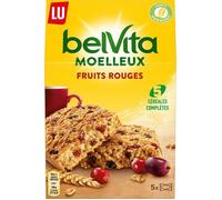 BELVITA Biscuits moelleux aux fruits rouges et aux céréales - 250 g