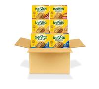 belVita Lot de 6 boîtes de 5 paquets de biscuits pour petit déjeuner, 4 saveurs (30 paquets au total)