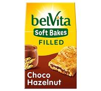 Belvita, Soft Bakes, Biscuits de Céréales, Biscuits Fourrés au Chocolat, 250 gr