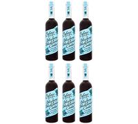 Belvoir Lot de 6 cordiaux myrtille/cassis 500 ml