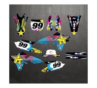 BELWEIS Autocollants graphiques pour moto Ya&Maha YZF250 YZ250F 2014 2015 2016 2017 2018 YZ250FX 2015-2019 YZ450F 2014-2017
