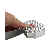 BELWEIS pour G1-125 ZT125 125-U 125-U1 125-Z2 155-U1 150 V Accessoires Levier De Frein Arrière Extension De Pédale Repose-Pied Agrandir Extension(Silver)