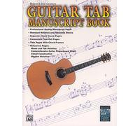 Belwin's 21st Century Guitar Tab Manuscript Book