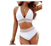 Belyra Paris Luzia | Bikini Sculptant, Effet Ventre Plat immédiat Maillot de Bain Femme 2 Pièces Bikini Taille Haute Push Up Bretelles Réglables