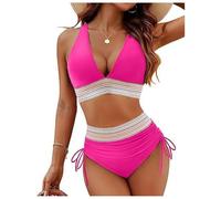 Belyra Paris Luzia | Bikini Sculptant, Effet Ventre Plat immédiat Maillot de Bain Femme 2 Pièces Bikini Taille Haute Push Up Bretelles Réglables