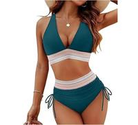 Belyra Paris Luzia | Bikini Sculptant, Effet Ventre Plat immédiat Maillot de Bain Femme 2 Pièces Bikini Taille Haute Push Up Bretelles Réglables