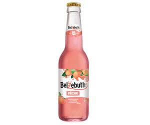 BELZEBUTH Bière blonde aromatisée pêche 2,8 % - 33 cl