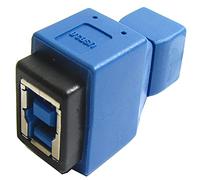 BeMatik - Adaptateur USB 3.0 vers USB 2.0 (Micro USB AB B Mâle à Mâle)