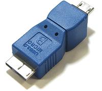 BeMatik - Adaptateur USB 3.0 vers USB 2.0 (Micro USB MicroUSB Un Mâle à Mâle B