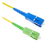 BeMatik - Câble Fibre Optique SC/PC vers SC/APC monomodo simplex 9/125 sur 10 m