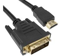 BeMatik - Câble HDMI HDMI type A male DVI-D male 3m.