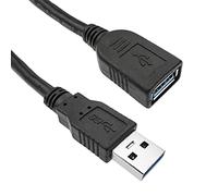 BeMatik - Câble rallonge USB 3.0 3 m Type-A Mâle à Femelle