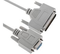 BeMatik - Câble série pour POS Compatible avec EPSON DB25 mâle à DB9 Femelle 1m