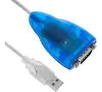 BeMatik - Câble USB vers RS232 serielle 1 port 9 broches mâle USB-COM-CBL