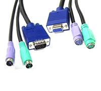 BeMatik - Cable VGA Clavier Souris ATX 5m (M/H)