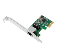 BeMatik - Carte PCI-Express PCIe ethernet Gigabit 10/100/1000 Base-TX RJ45
