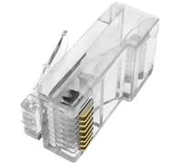 BeMatik - Connecteur UTP Cat.5e RJ45 mâle à sertir sur Un câble de 100 unités