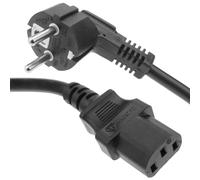 BeMatik - Cordon d'alimentation électrique IEC60320 C13 femelle à Schuko mâle 10 m