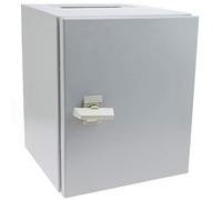 BeMatik DF008-VCES Boîte de Distribution électrique métallique avec Protection IP65 pour Fixation Murale 300 x 250 x 250 mm (DF008), Beige