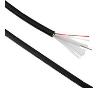 BeMatik - Fibres optiques monomodes Bobine 9/125 Fibres 4 100 m extérieur OS2