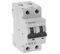 BeMatik JW011-VCES Interrupteur Automatique magnétothermique 2P 16A 6kA (JW011), Neutre