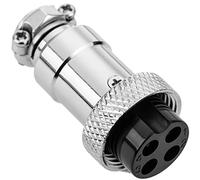 BeMatik - Micro connecteur 4 broches GX16 femelle de l"aviation de l"air