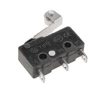BeMatik - Micro interruption momentanée 1NO 1NC 250 V 15 A SPDT avec levier et roue (BU065)