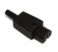 BeMatik - Pin IEC-60320 C15. Prise Femelle Droit