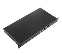 BeMatik - POE-Switch IEEE802.3af RACK19 (16 Ports UTP + 2 Gigabit + 1 SFP)
