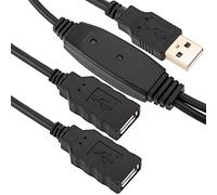 BeMatik - Rallonge USB 2.0 Cable AM -> 2xAH (10m)