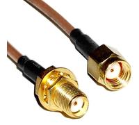 BeMatik - RG316 câble coaxial SMA-femelle pour RSMA-Mâle 20cm