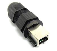 BeMatik - RJ45 Keystone RJ45 Femelle à Femelle Cat6 UTP IP68