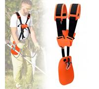 Bemaxy Sangle de Harnais réglable pour Tondeuse à Gazon, Ceinture d'épaule pour débroussailleuse, pièces d'aide au Jardin