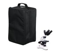 BEMAXYE Étui de microscope avec poches avant, 7,8" L x 6,6" W x 14" H, universel, pliable, imperméable et léger