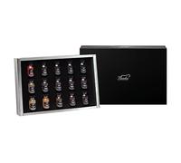 Bembo Coffret Cadeau de 15 Poivres du Monde - Collection Dégustation | 15 poivres à observer, toucher, sentir, goûter et comparer. Voyage sensoriel au cœur des arômes du monde. Italie.
