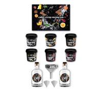 Bembo Diy Gin - Do It Yourself Gin - Préparez Votre Propre Gin Personnalisé Par Vous-même - Kit Complet De Botanique Et Accessoires Pour Gin - Made In Italy