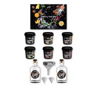 Bembo Diy Gin - Do It Yourself Gin - Préparez Votre Propre Gin Personnalisé Par Vous-même - Kit Complet De Botanique Et Accessoires Pour Gin - Made In Italy