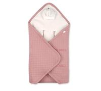 Bemini - BISIDE Nid d'ange 0-12m - Modèle Universel 3 & 5 Points - Pady Quilted + Teddy -