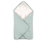 BEMINI - BISIDE Nid d'ange 0-12m - Modèle Universel 3 & 5 Points - Pady Quilted + Teddy - (Lunar)