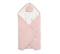 BEMINI - BISIDE Nid d'ange 0-12m - Modèle Universel 3 & 5 Points - Pady Tetra Jersey + Teddy - Rose Blush